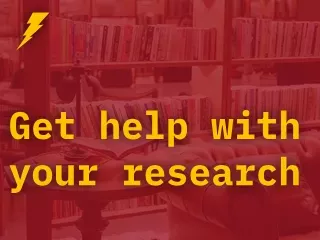 Get help with your research